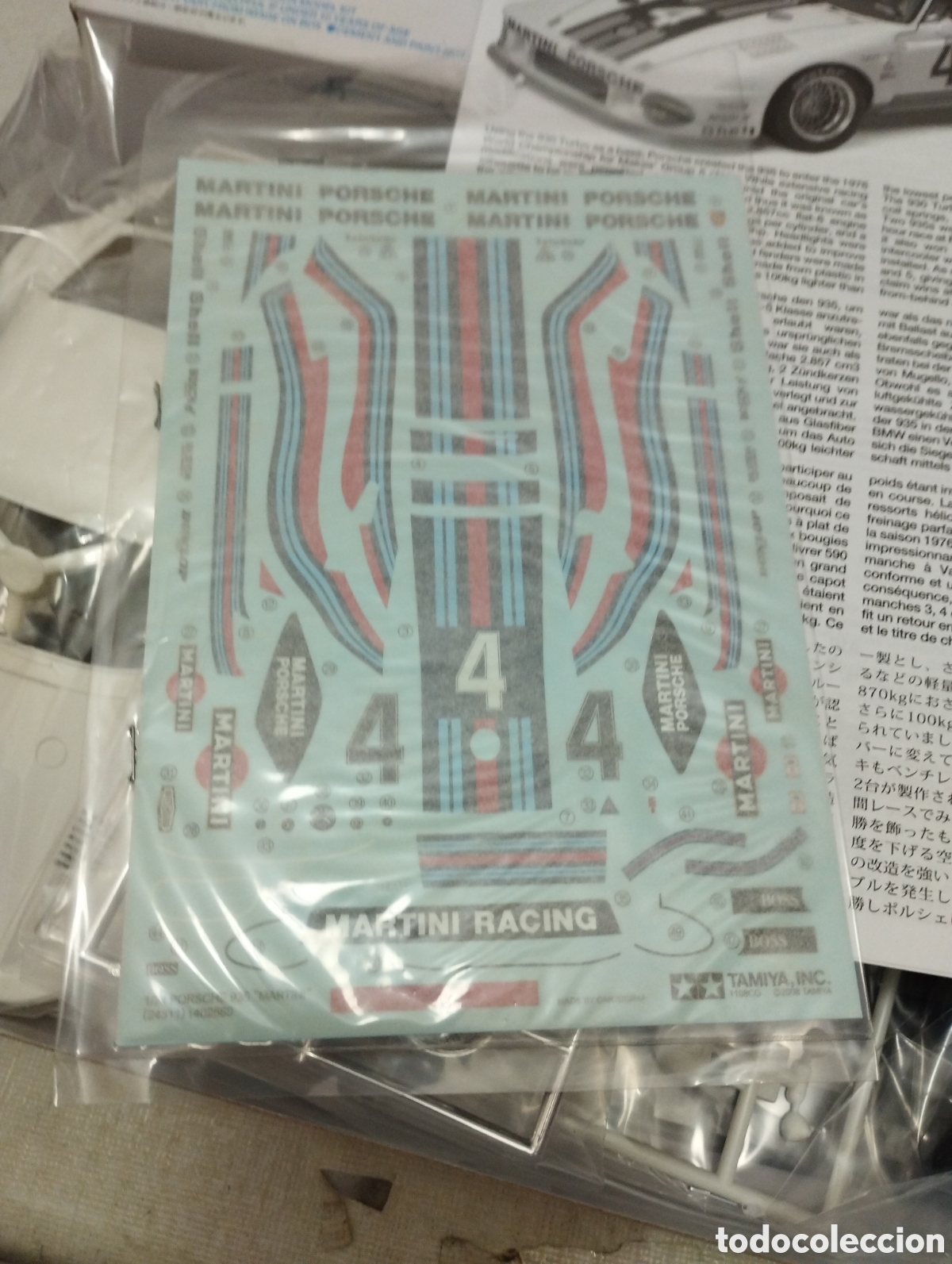Maquetas: TAMIYA - PORSCHE 935 MARTINI. 1/24. 24311 - Foto 3