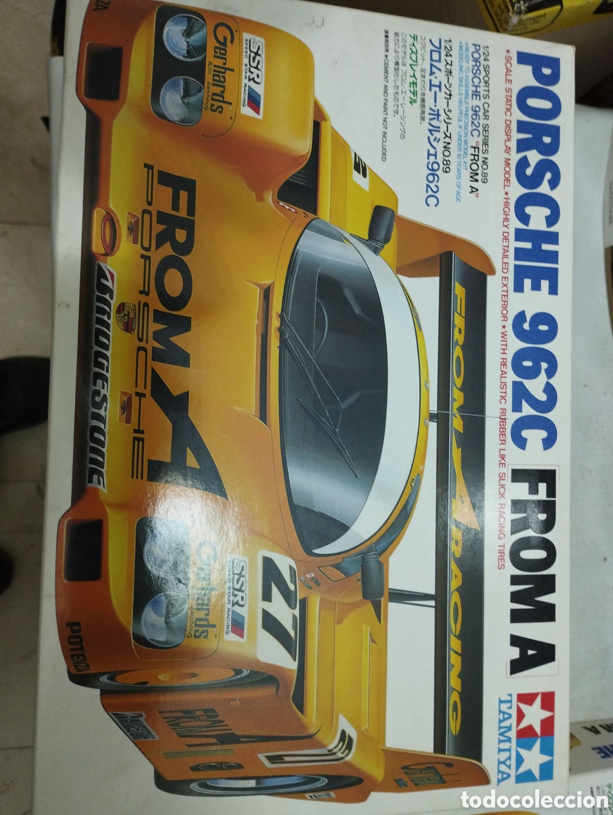 Maquetas: TAMIYA - PORSCHE 962C FROM A 1/24. 24089 - Foto 1