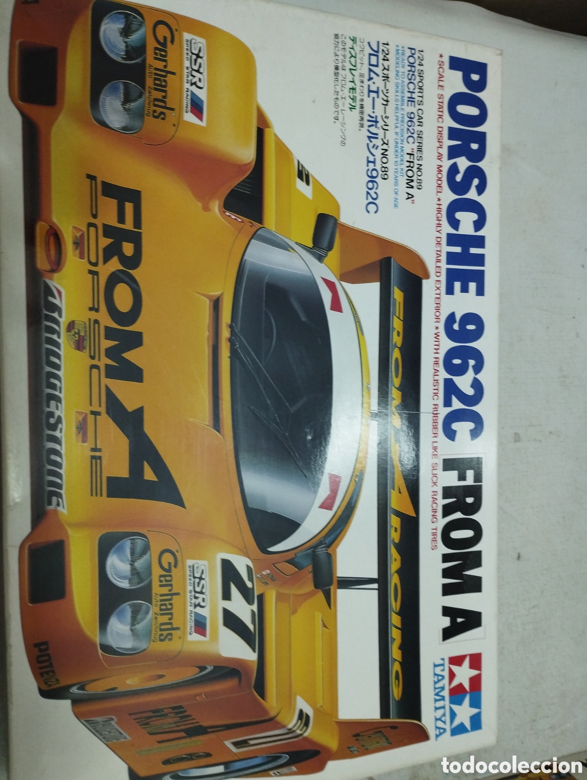 Maquetas: TAMIYA - PORSCHE 962C FROM A 1/24. 24089 - Foto 1