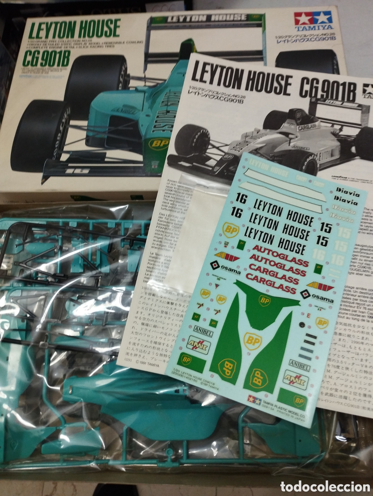 tamiya - leyton house cg 901b. 1/20. 20028 - Compra venta en