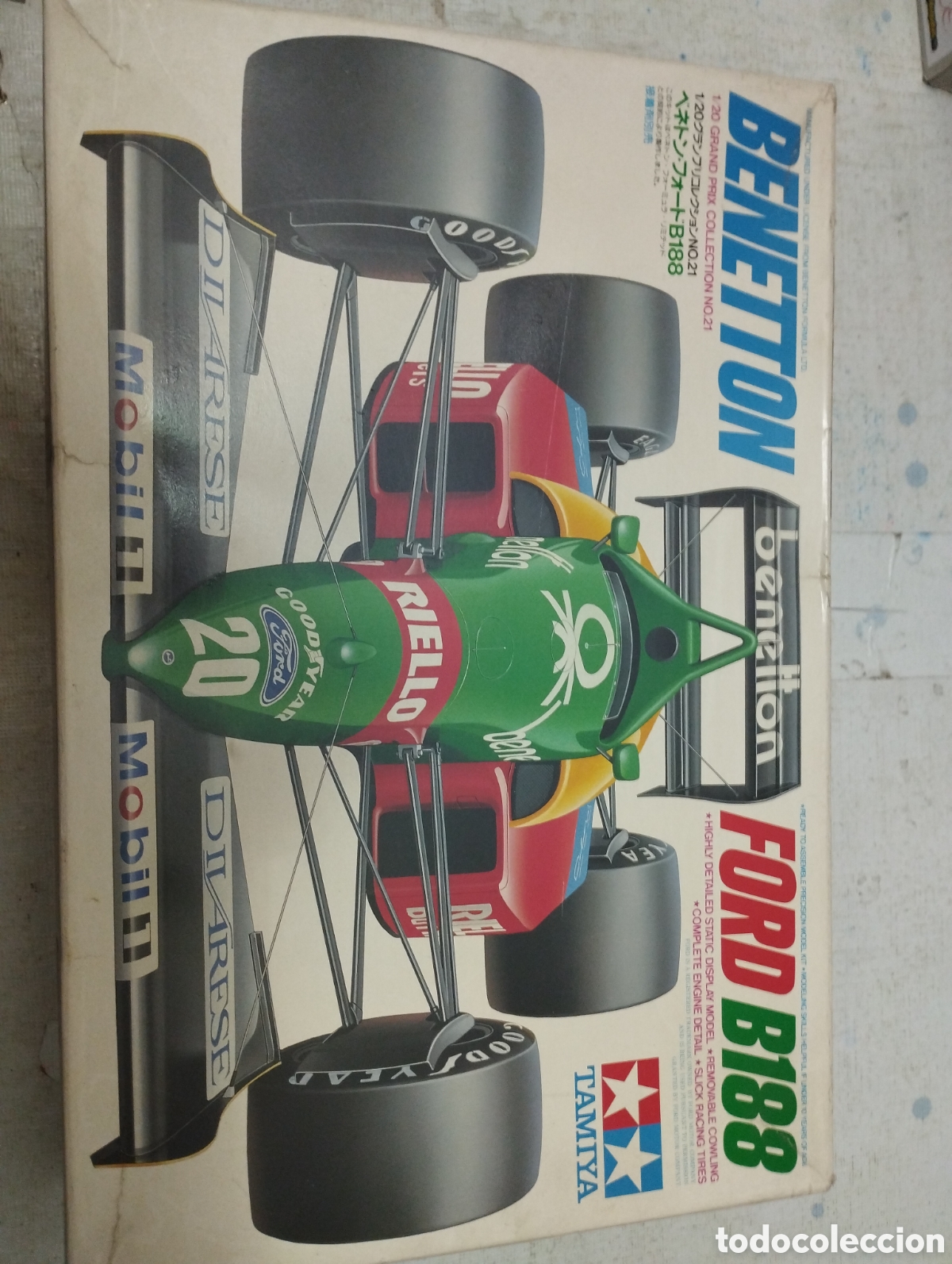 Maqueta 1/20 - Benetton F1 Ford B188