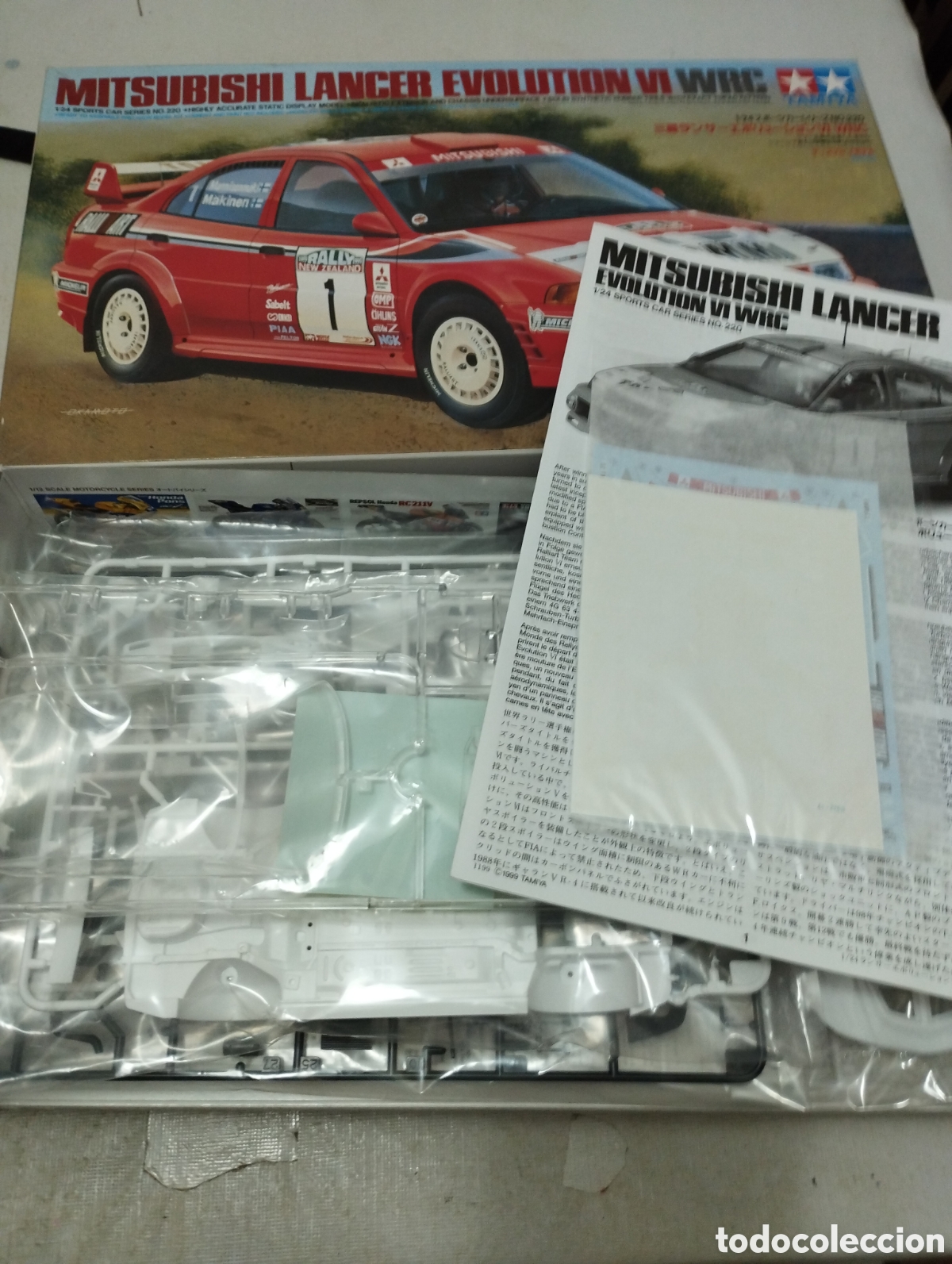 Maquetas: TAMIYA - MITSUBISHI LANCER EVOLUTION VI WRC. 1/24. 24220 - Foto 2