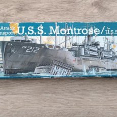 Maquetas: MAQUETA REVELL 05018 1/375 BARCO USS MONTROSE/ USS RANDALL. Lote 401861659