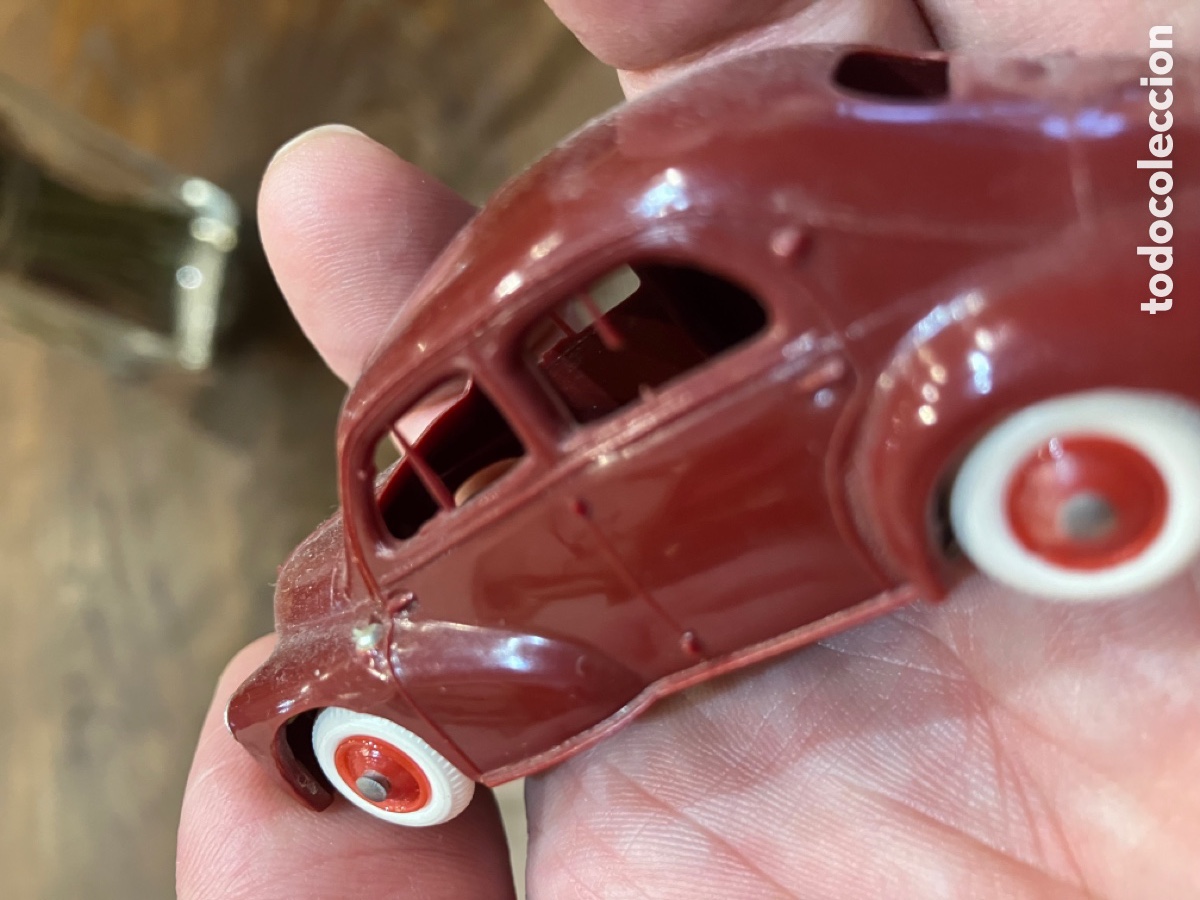 Maquetas: 4 cv renault 1/43 antiguo - Foto 3