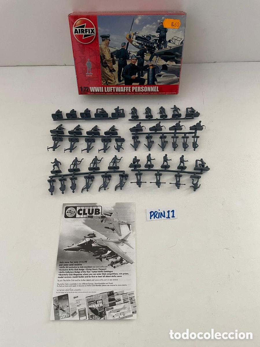 Maquetas: AIRFIX 1:72 WWII LUFTWAFFE PERSONNEL - Foto 1