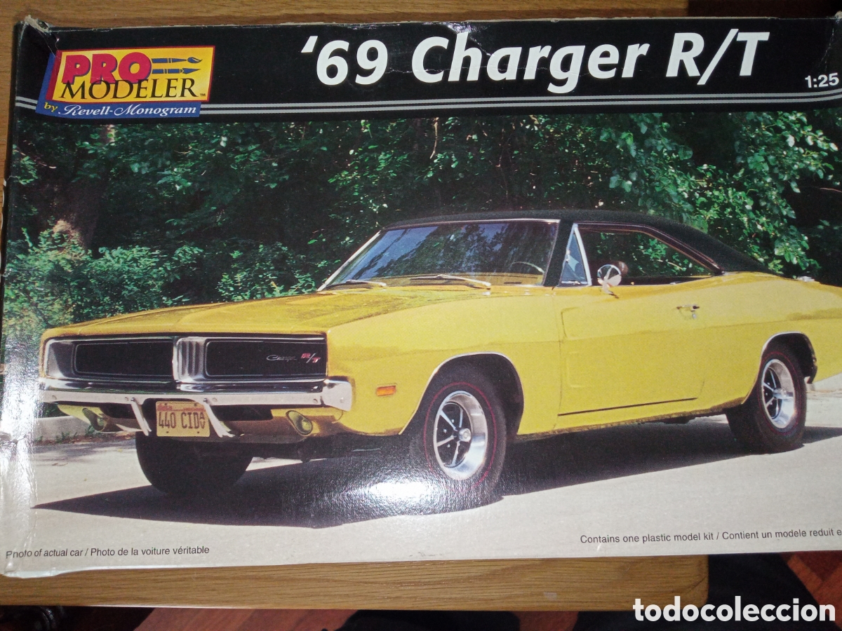 maqueta dodge charger rt 1969 - 1/25 - Buy Scale models of cars and  motorcycles on todocoleccion