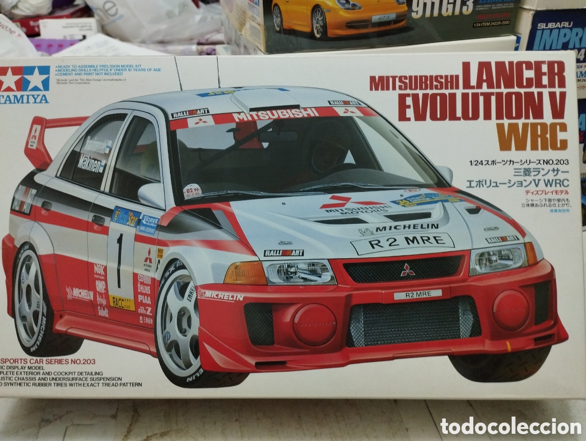 Maquetas: TAMIYA - MITSUBISHI LANCER EVOLUTION V WRC 1/24. 24203 - Foto 1