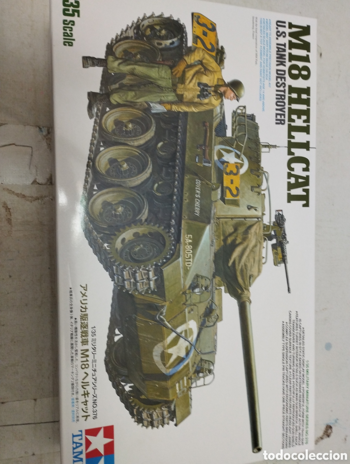 Maquetas: TAMIYA - M18 HELLCAT U.S TANK DESTROYER. 1/35. 35376 - Foto 1
