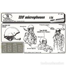 Maquetas: IDF MICROPHONES ROYAL MODEL 017 1/35. Lote 403047809