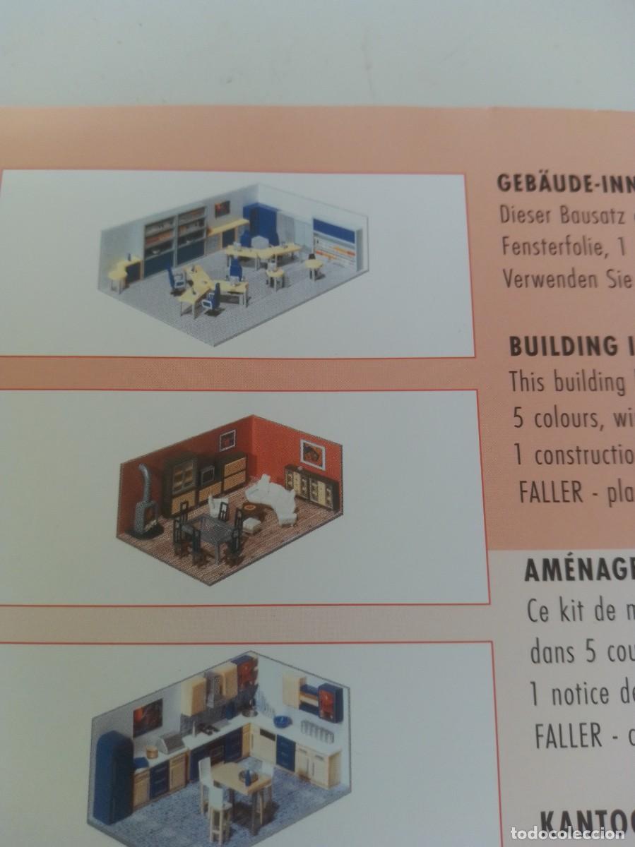 Maquetas: Muebles interior faller escala H0 - Foto 3