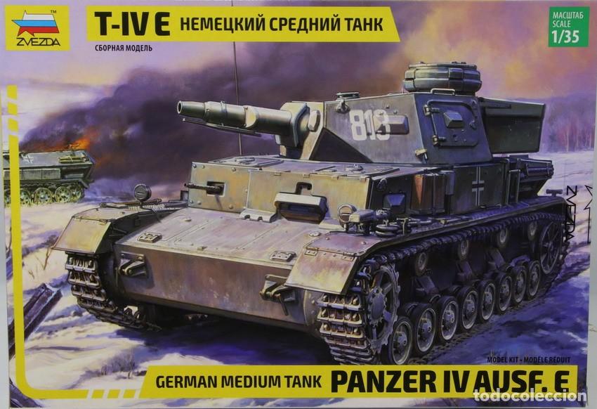 Maquetas: Maqueta carro Panzer IV Ausf. E, ref. 3641, 1/35, Zvezda