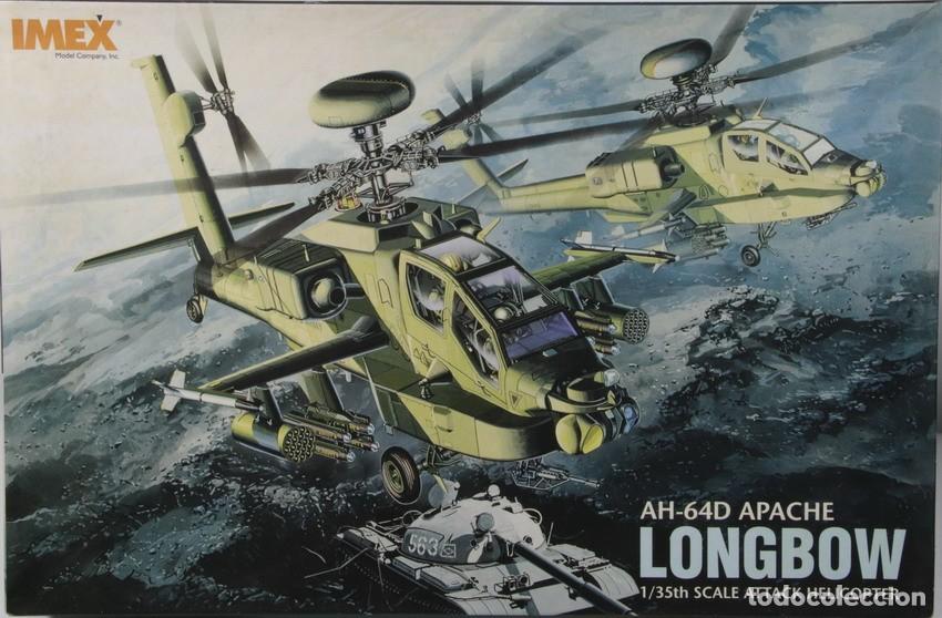 Maquetas: Maqueta helic&oacute;ptero Apache AH-64D Longbow, 1/35, ref. 3502, Kangnam - Foto 1