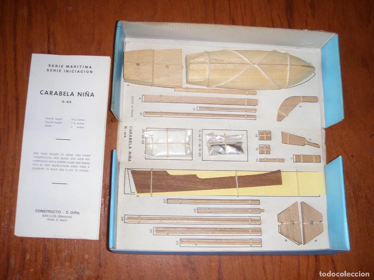 Maquetas: KIT MADERA MAQUETA CARABELA NI&Ntilde;A MARCA CONSTRUCTO - Foto 2