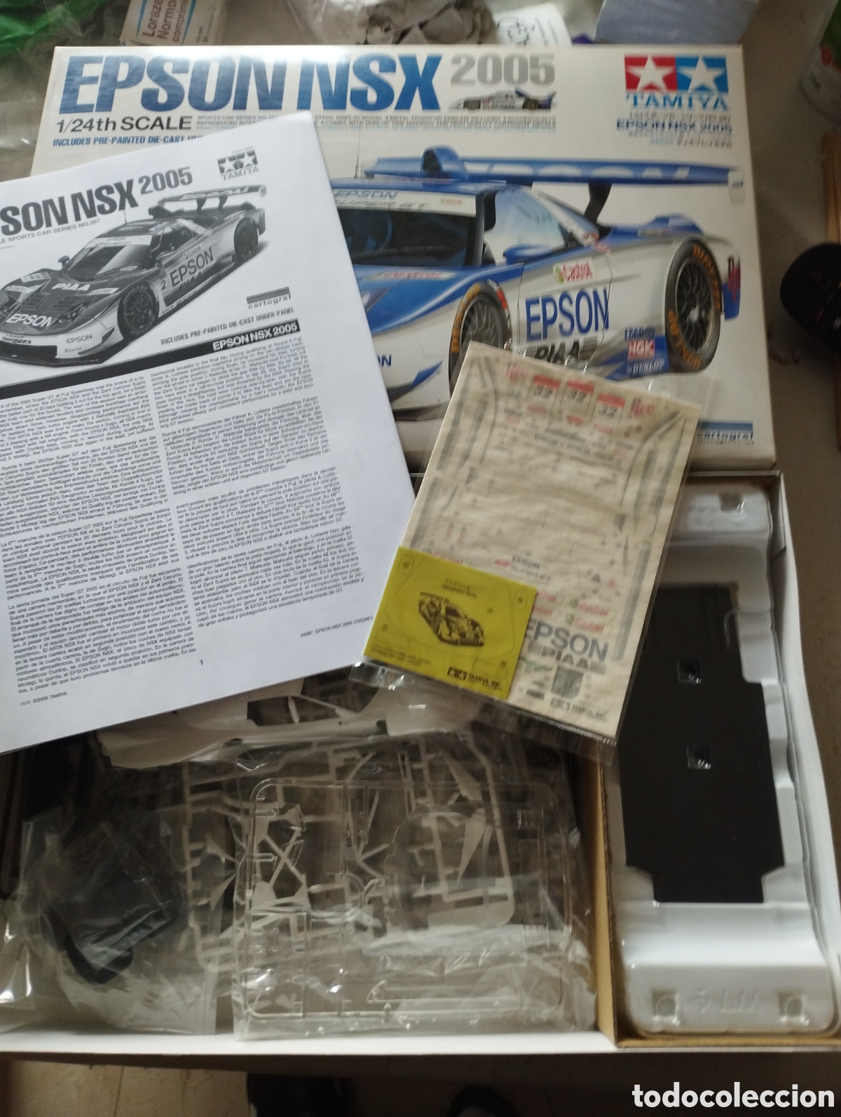 tamiya - epson nsx 2005. 1/24. 24287 - Compra venta en todocoleccion