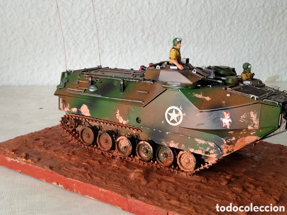 Maquetas: Tanque AAVP7A1 marina americano - Foto 5