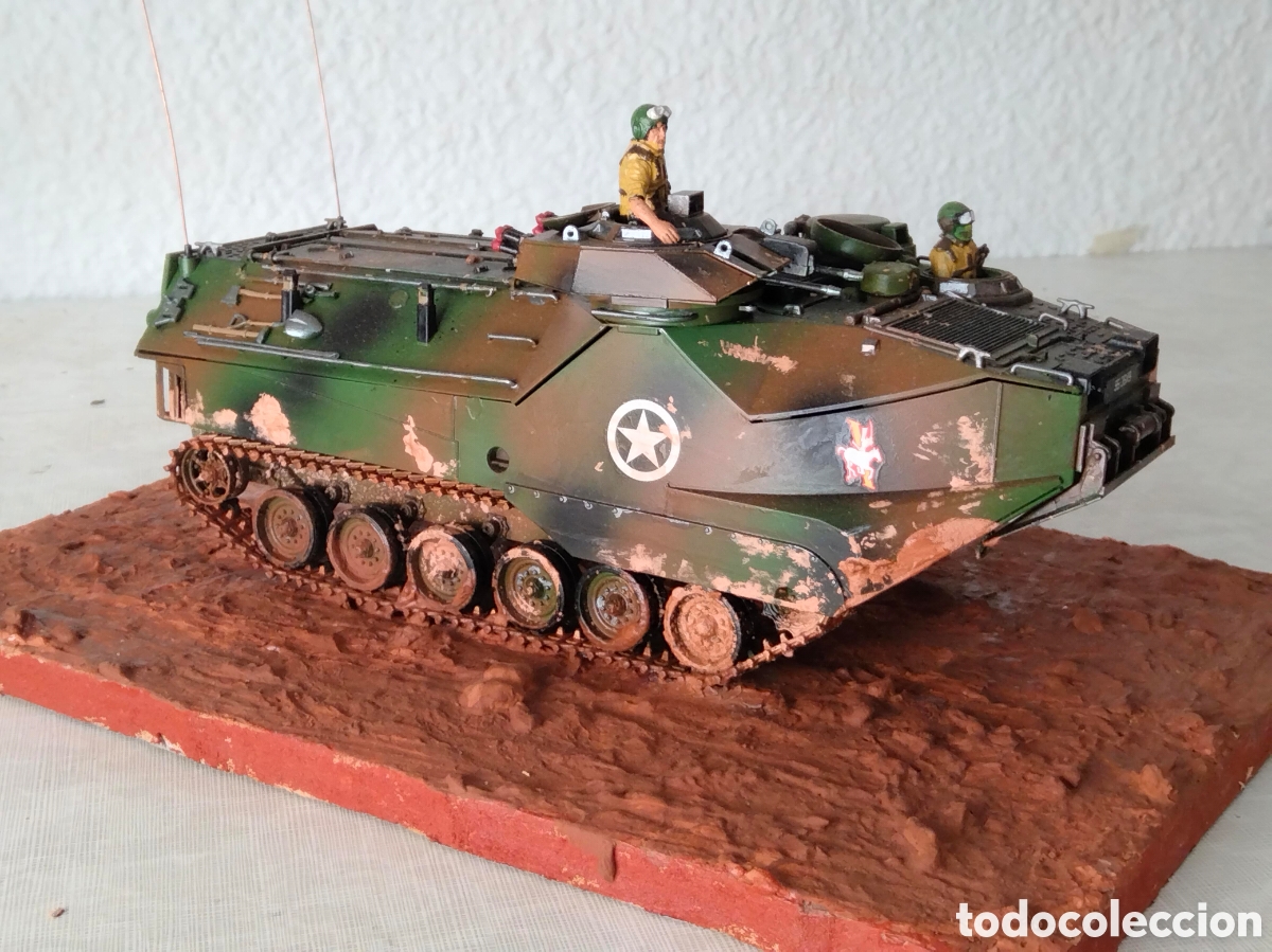 Maquetas: Tanque AAVP7A1 marina americano - Foto 6
