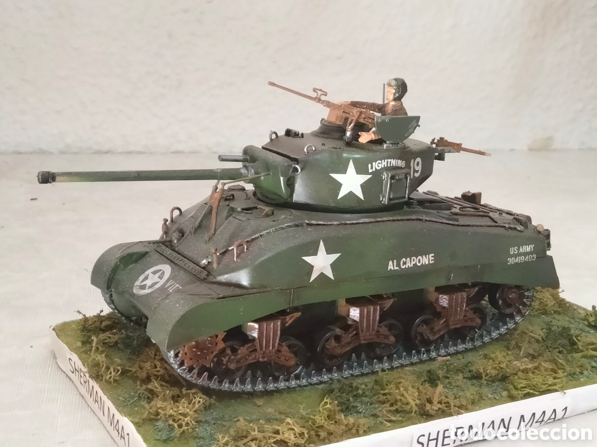 Maquetas: Tanque Sherman M4A1 - Foto 1