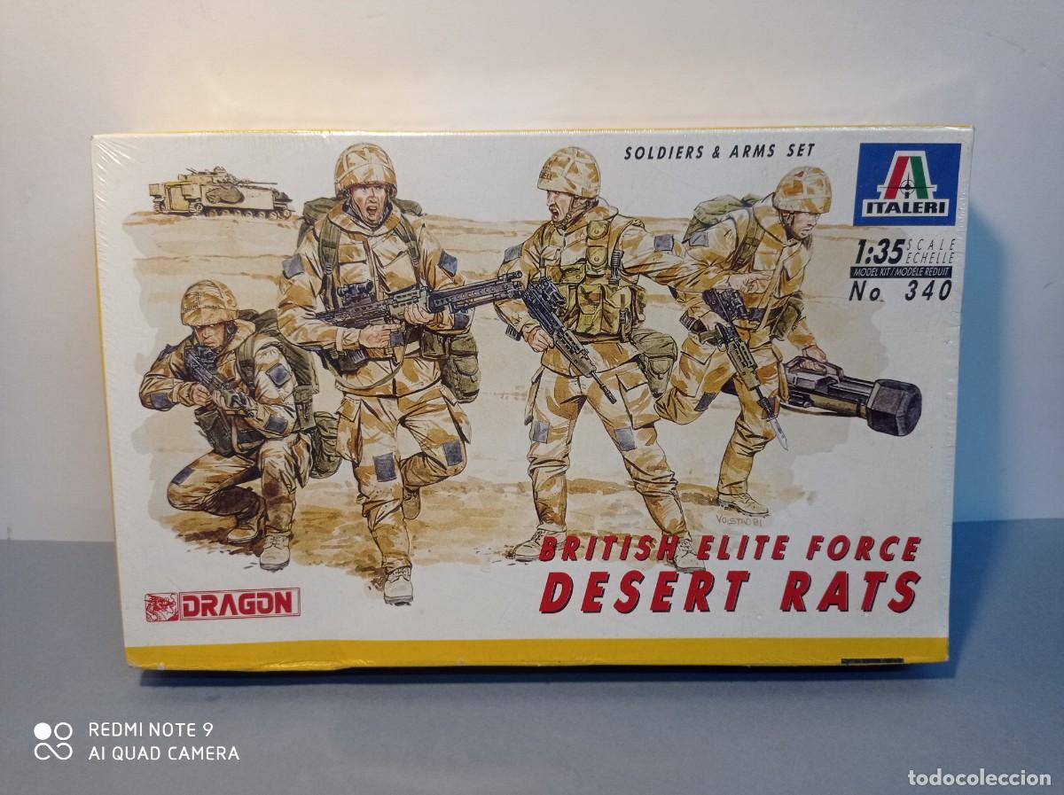 Maquette 1/72 Soldats SAS British Elite Force, Caesar Miniatures, Rare, Occasion