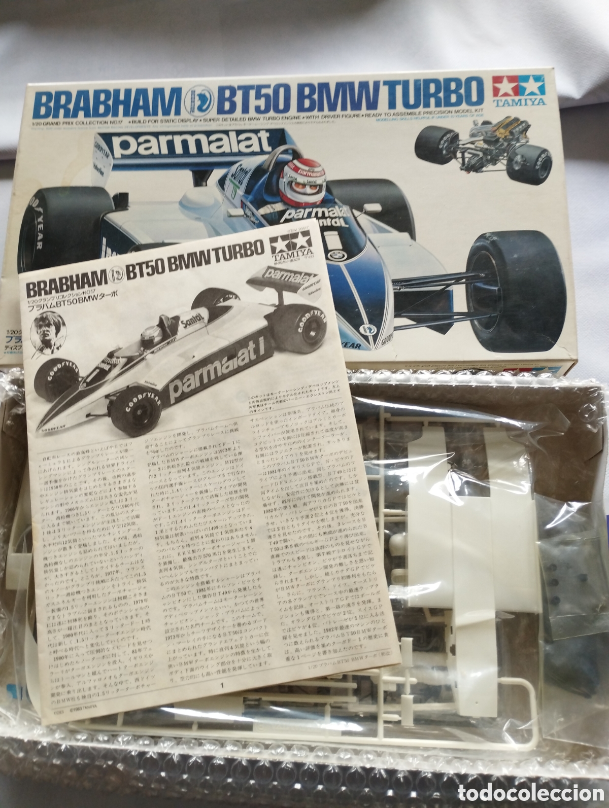  TAMIYA Brabham BT50 BMW Turbo Kit 1:20 Scale Model Kit