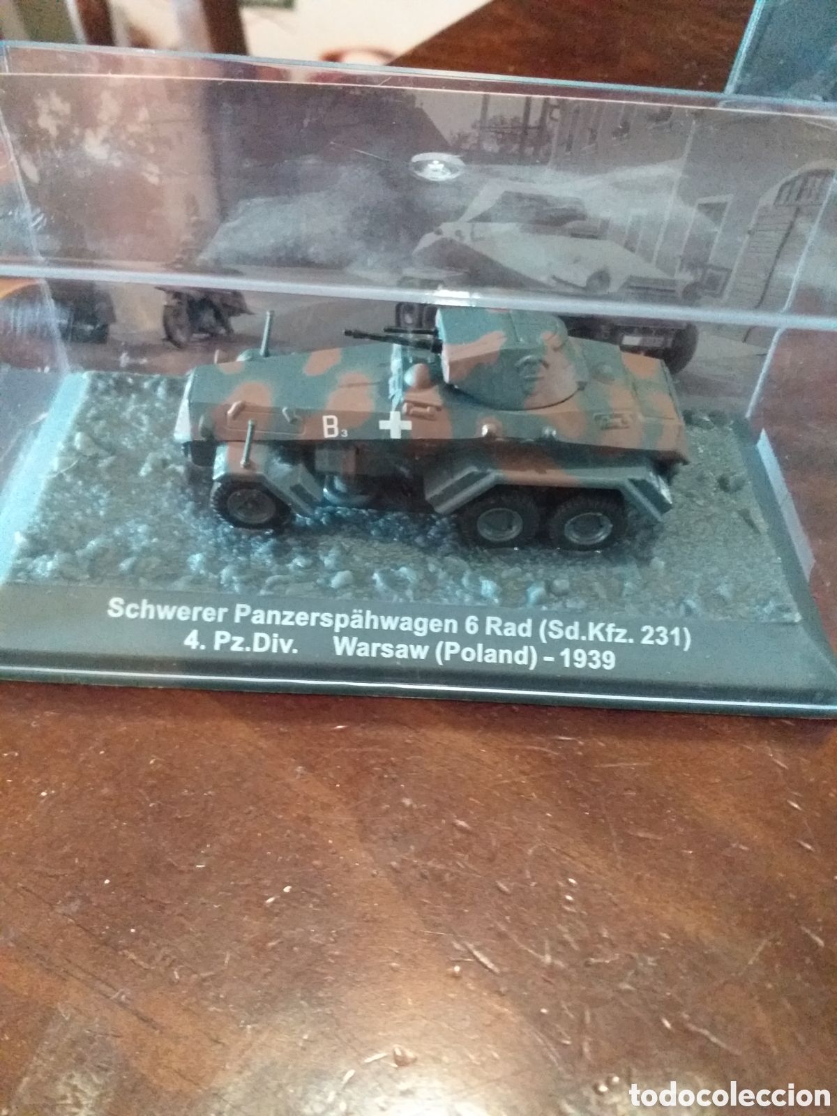 Maquetas: Tanque Schwerer panzersp&auml;kwagen 6 Rad (S.d.Kfz.231) - Foto 1