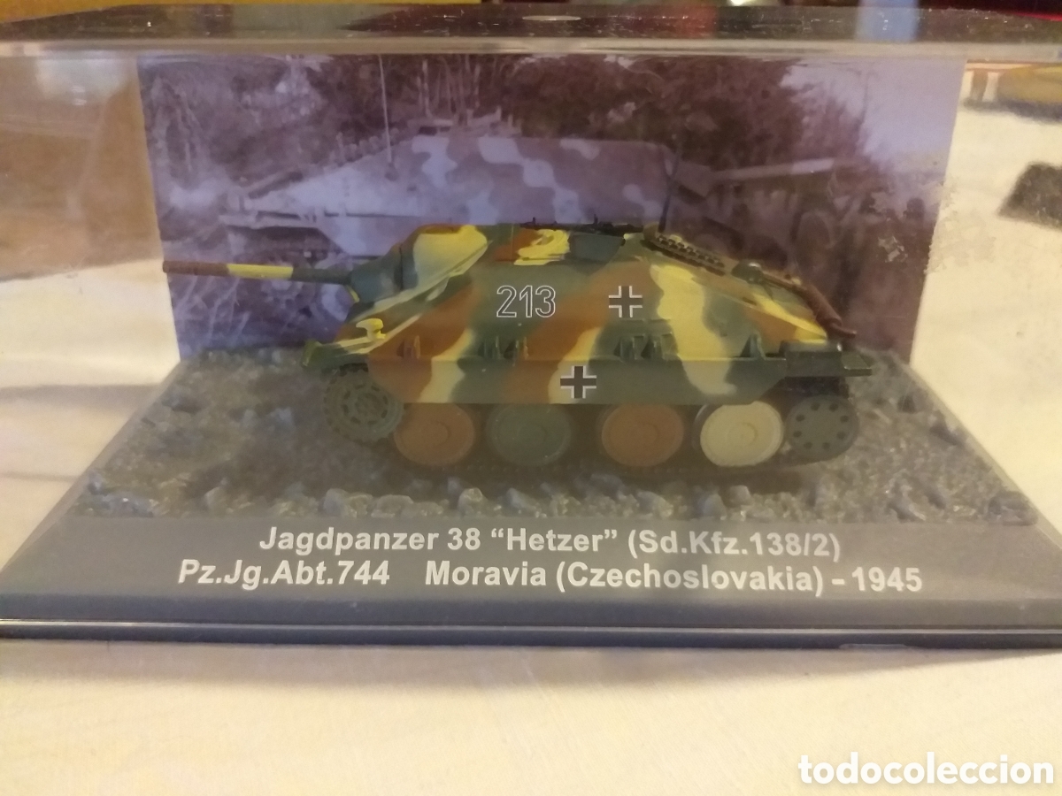Maquetas: Tanque jagdpanzer 38 &rdquo;Hetzer&rdquo; Moravia(Czechoslovakia) 1945 - Foto 1