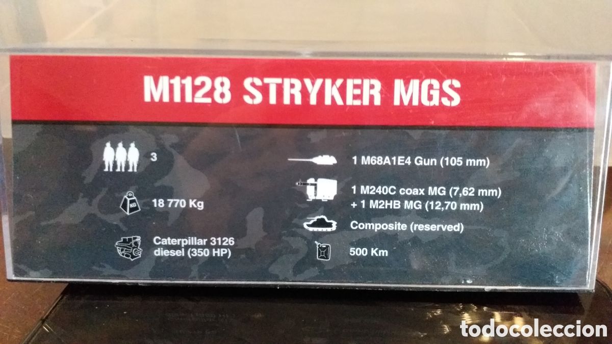 Maquetas: Tanque m1128 Stryker MGS 2nd infantry divisi&oacute;n usa 2006 - Foto 2