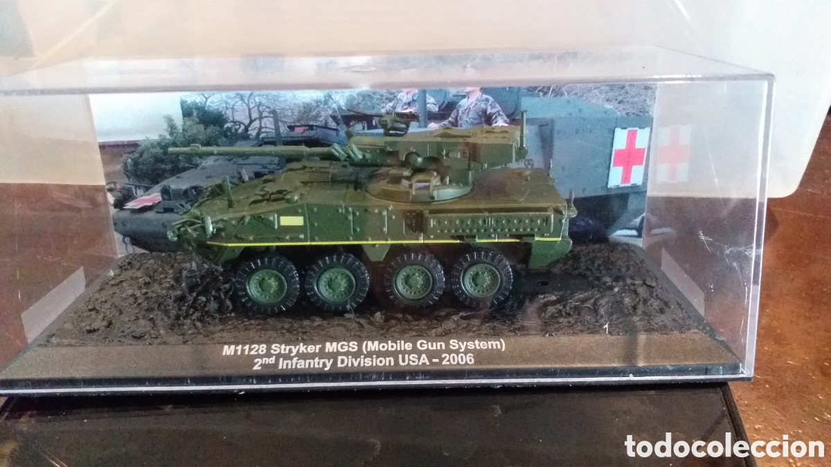 Maquetas: Tanque m1128 Stryker MGS 2nd infantry divisi&oacute;n usa 2006 - Foto 1