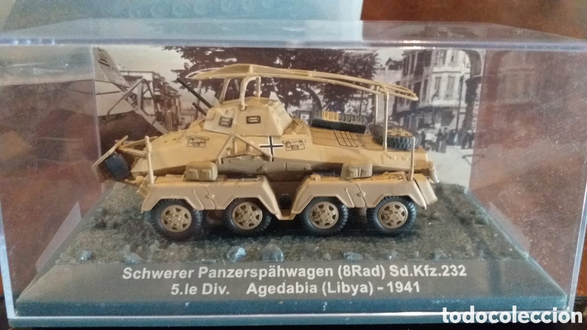 Maquetas: Tanque Schwerer panzersp&auml;hwagen agedabia Libia 1941 - Foto 1