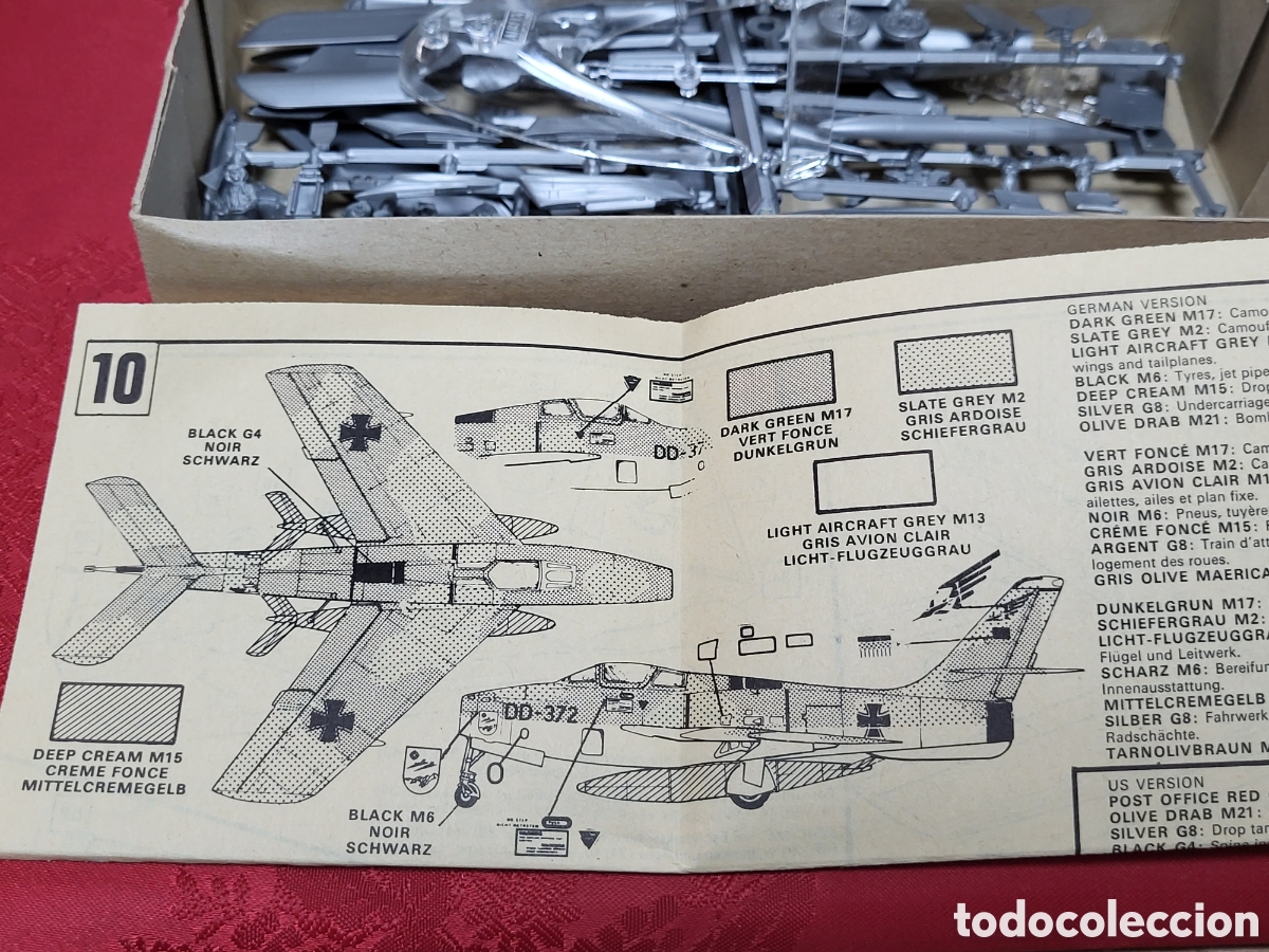 Maquetas: AIRFIX- F-84F THUNDERSTREAK. ESCALA 1/72 - Foto 11