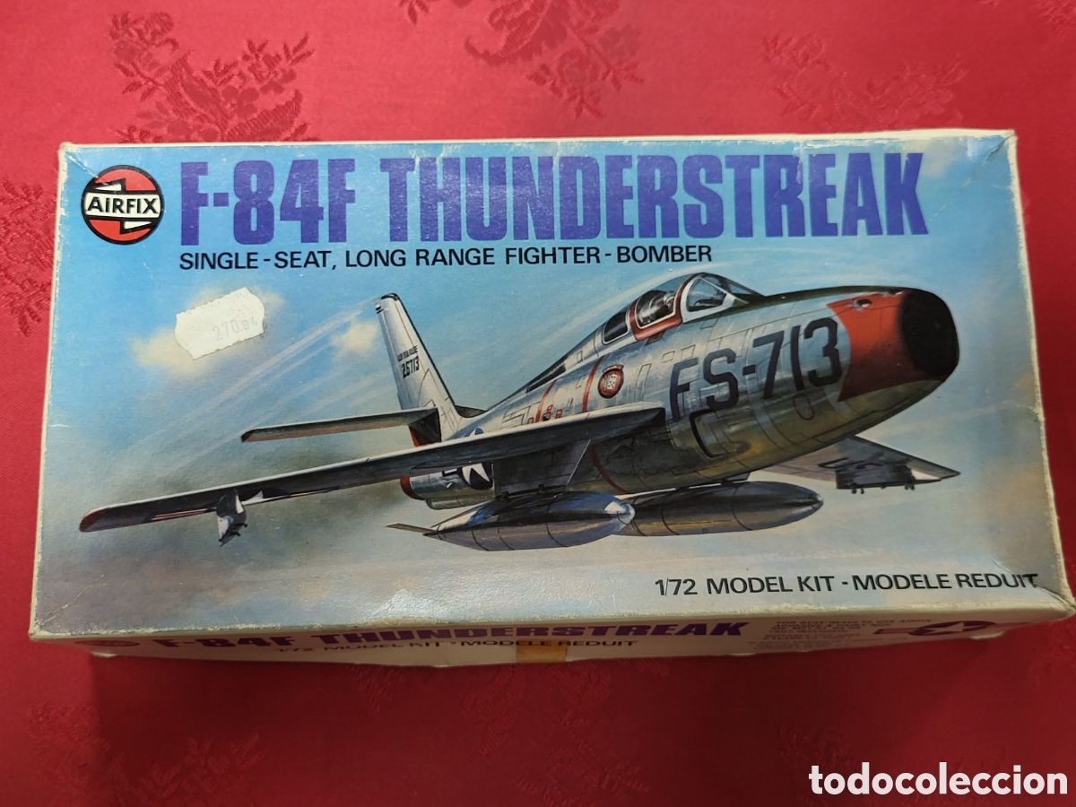 Maquetas: AIRFIX- F-84F THUNDERSTREAK. ESCALA 1/72 - Foto 1
