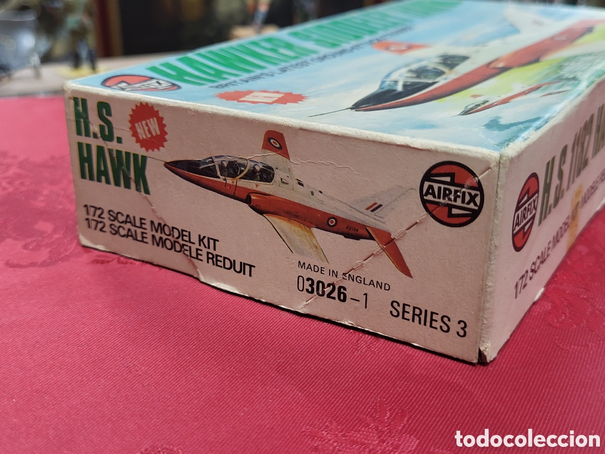 Maquetas: AIRFIX . HAWKER SIDDELEY HAWK. ESCALA 1/72 - Foto 6