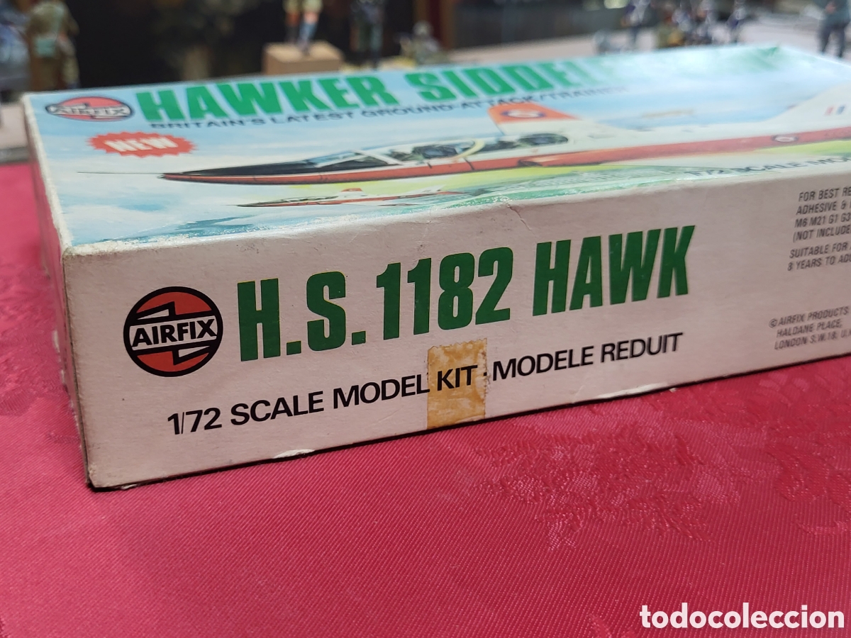 Maquetas: AIRFIX . HAWKER SIDDELEY HAWK. ESCALA 1/72 - Foto 7