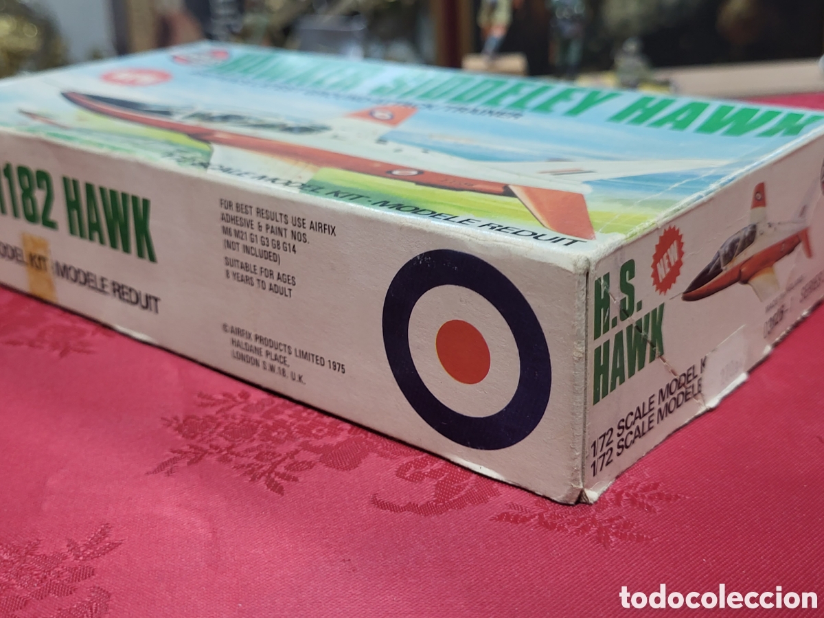 Maquetas: AIRFIX . HAWKER SIDDELEY HAWK. ESCALA 1/72 - Foto 8