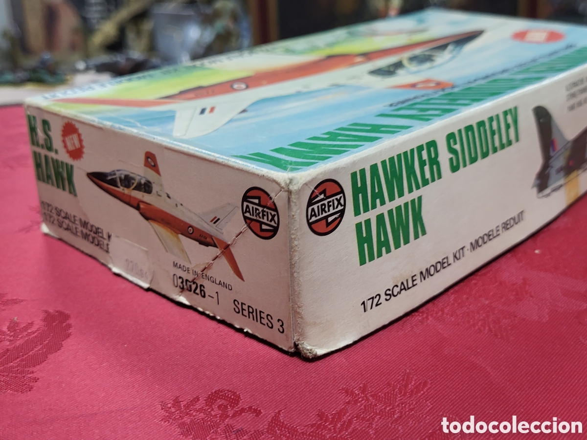 Maquetas: AIRFIX . HAWKER SIDDELEY HAWK. ESCALA 1/72 - Foto 9