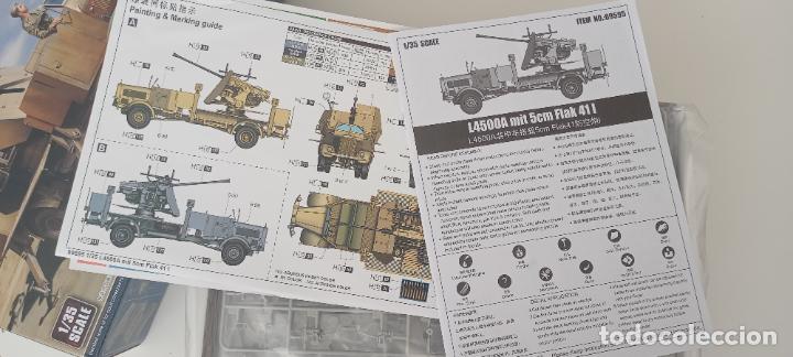 Maquetas: WWII 1/35 TRUMPETER - L4500A MIT 5CM FLAK 41 I Ref. 09595 - Foto 3