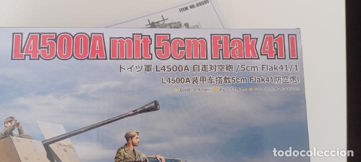 Maquetas: WWII 1/35 TRUMPETER - L4500A MIT 5CM FLAK 41 I Ref. 09595 - Foto 4