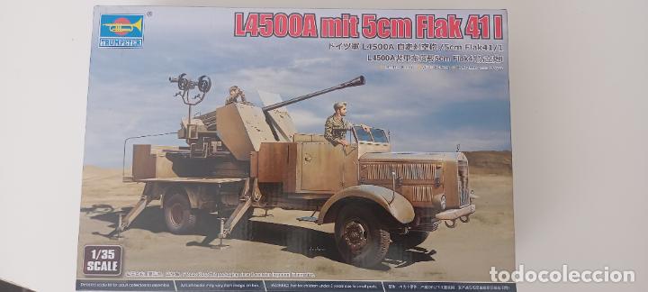 Maquetas: WWII 1/35 TRUMPETER - L4500A MIT 5CM FLAK 41 I Ref. 09595 - Foto 1