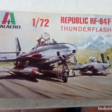 Maquetas: MAQUETA DE AVION THUNDERFLASH REPUBLIC RF-84 F ESCALA 1/72, JUGUETE ANTIGUO DE COLECCION ,MADE ITALY