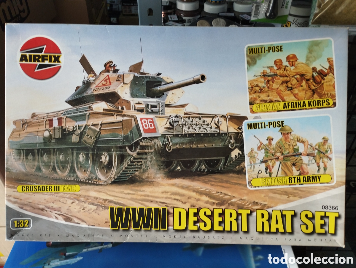 Maquetas: AIRFIX - CRUSADER TANK. 1/32. 08366 - Foto 1