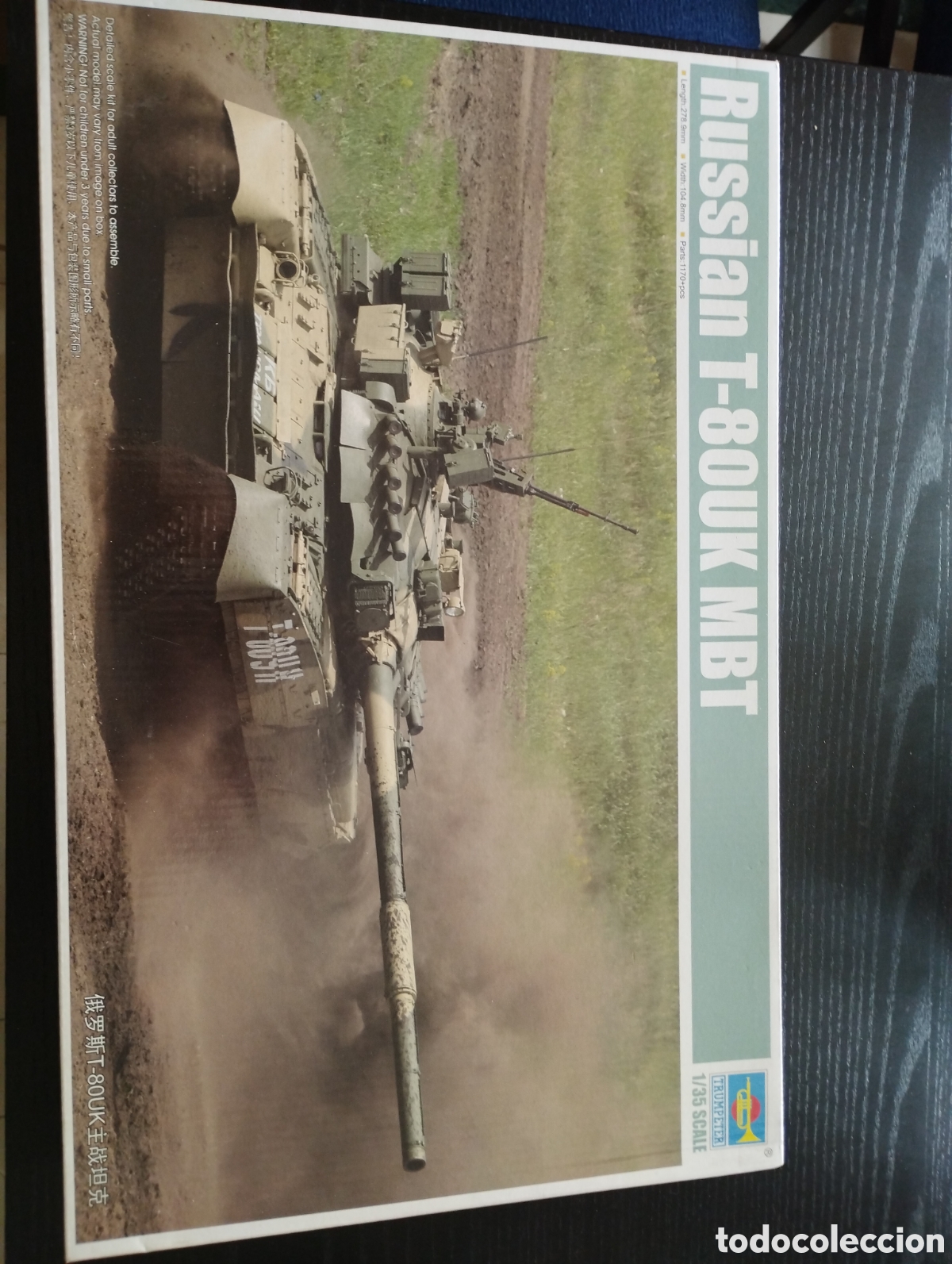 Maquetas: TRUMPETER - RUSSIAN T-80UK MBT - Foto 1
