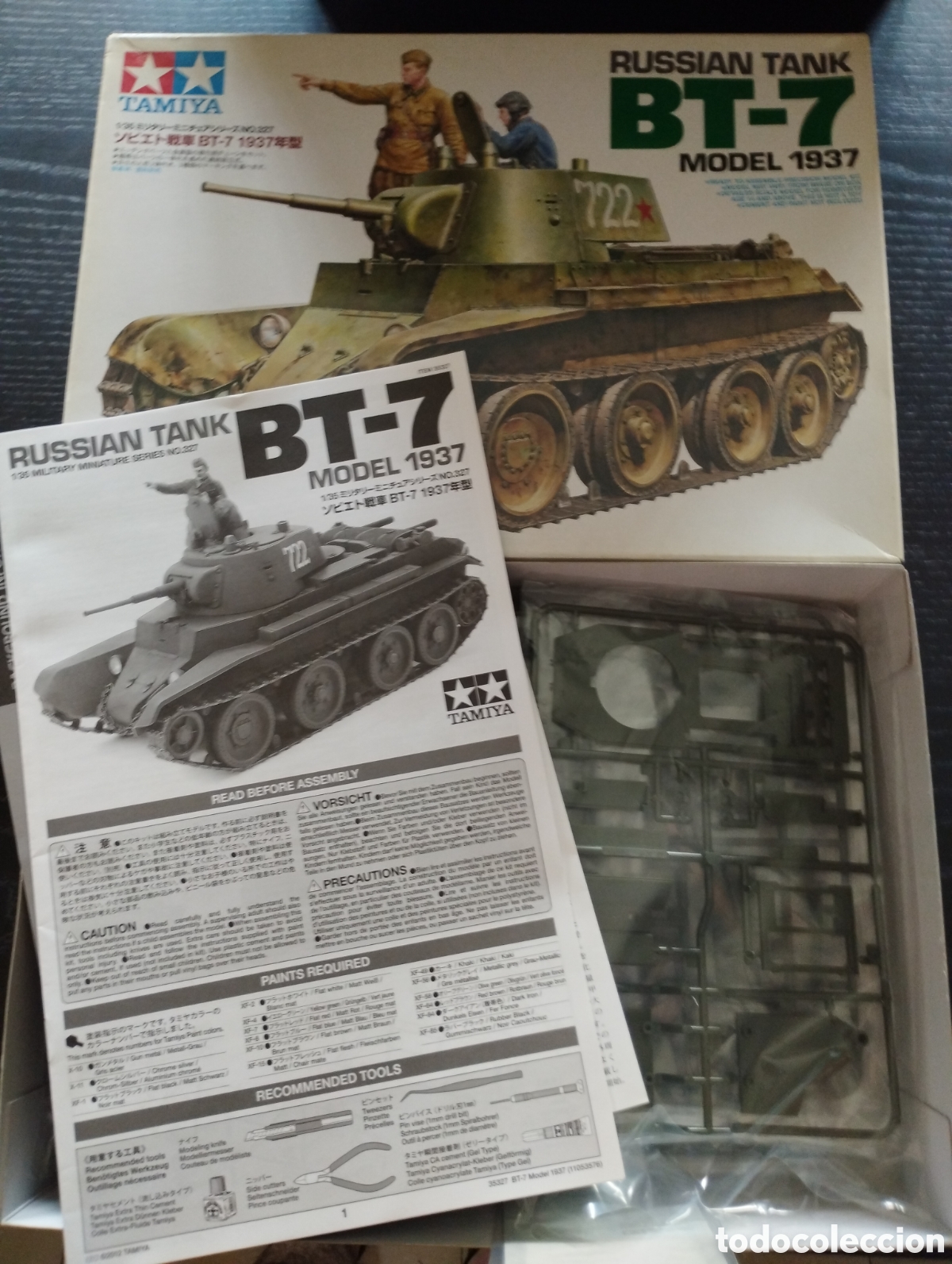 Maquetas: TAMIYA - RUSSIAN BT-7 MODEL 1937 1/35 35327 - Foto 2