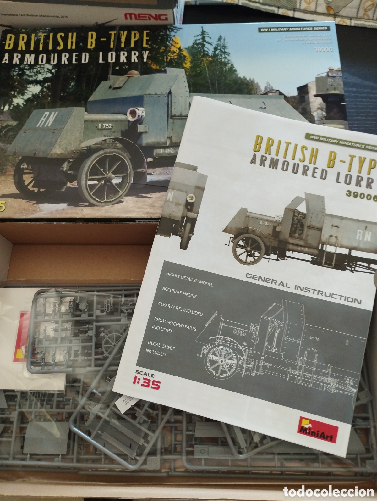 Maquetas: MINIART - BRITISH B- TYPE ARMOURED LORRY 1/35 39006 - Foto 2