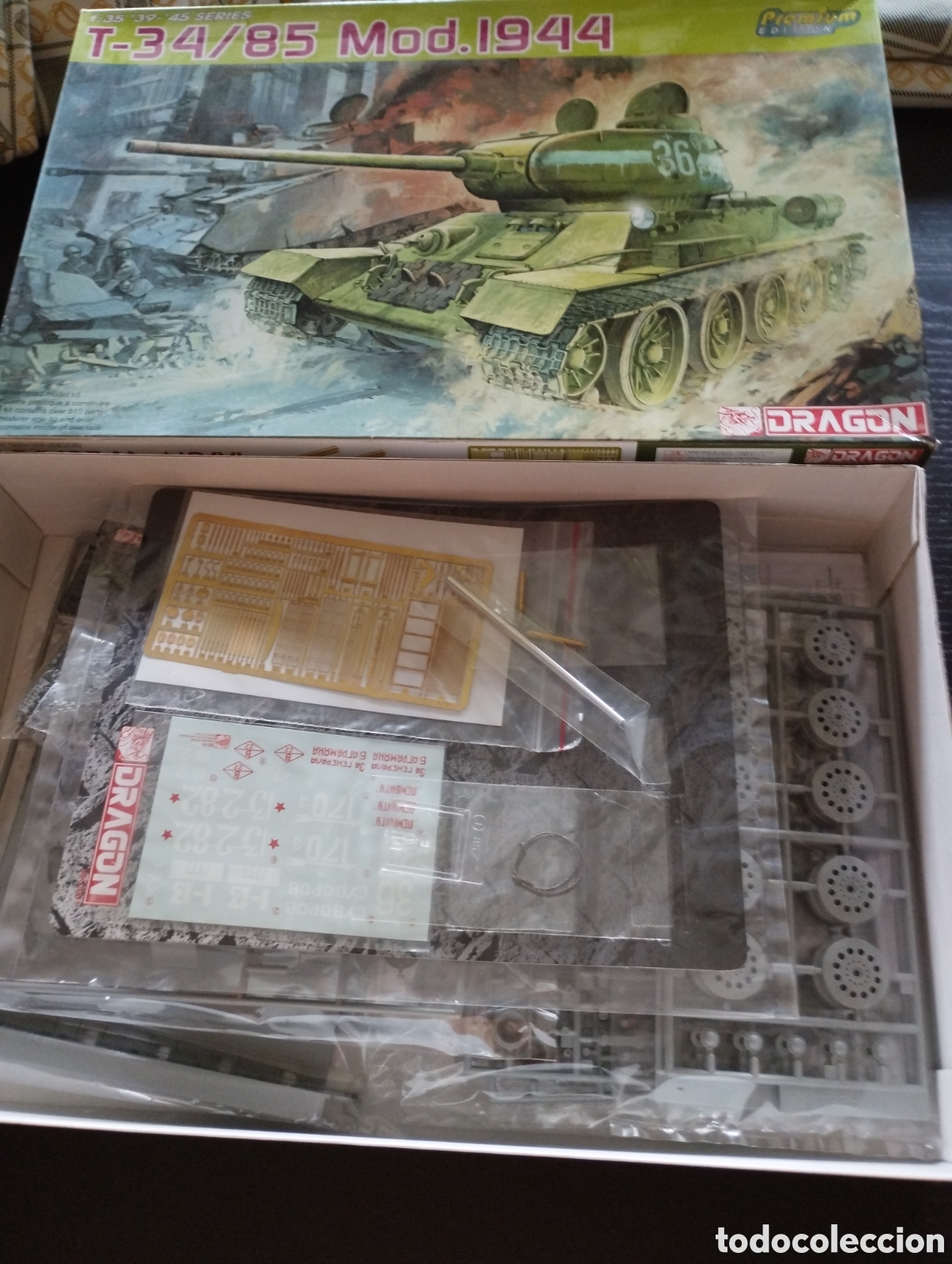 Maquetas: DRAG&Oacute;N - T-24/85 MOD 1944 1/35 6319 - Foto 2