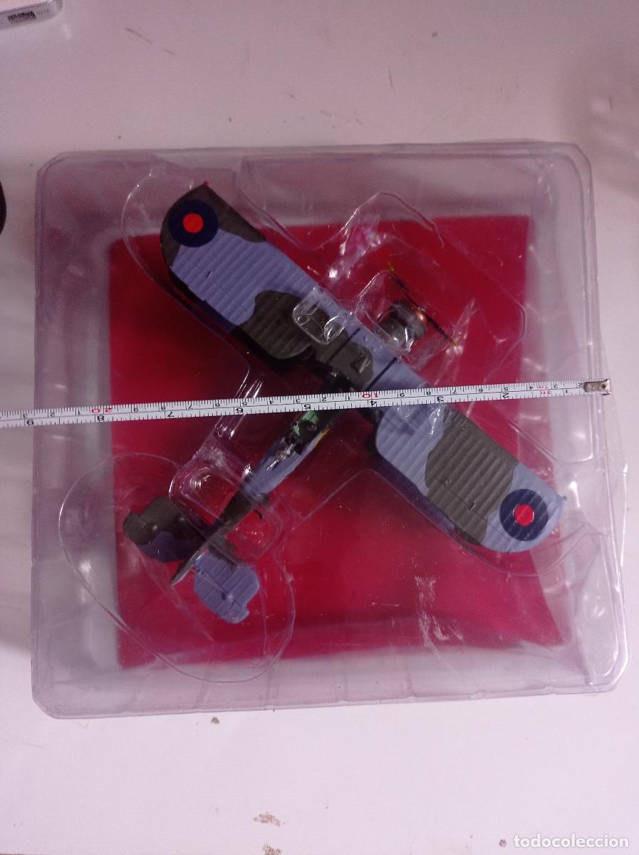 Maquetas: GLOSTER GLADIATOR 1/72 DEAGOSTINI AVION MILITAR - Foto 8