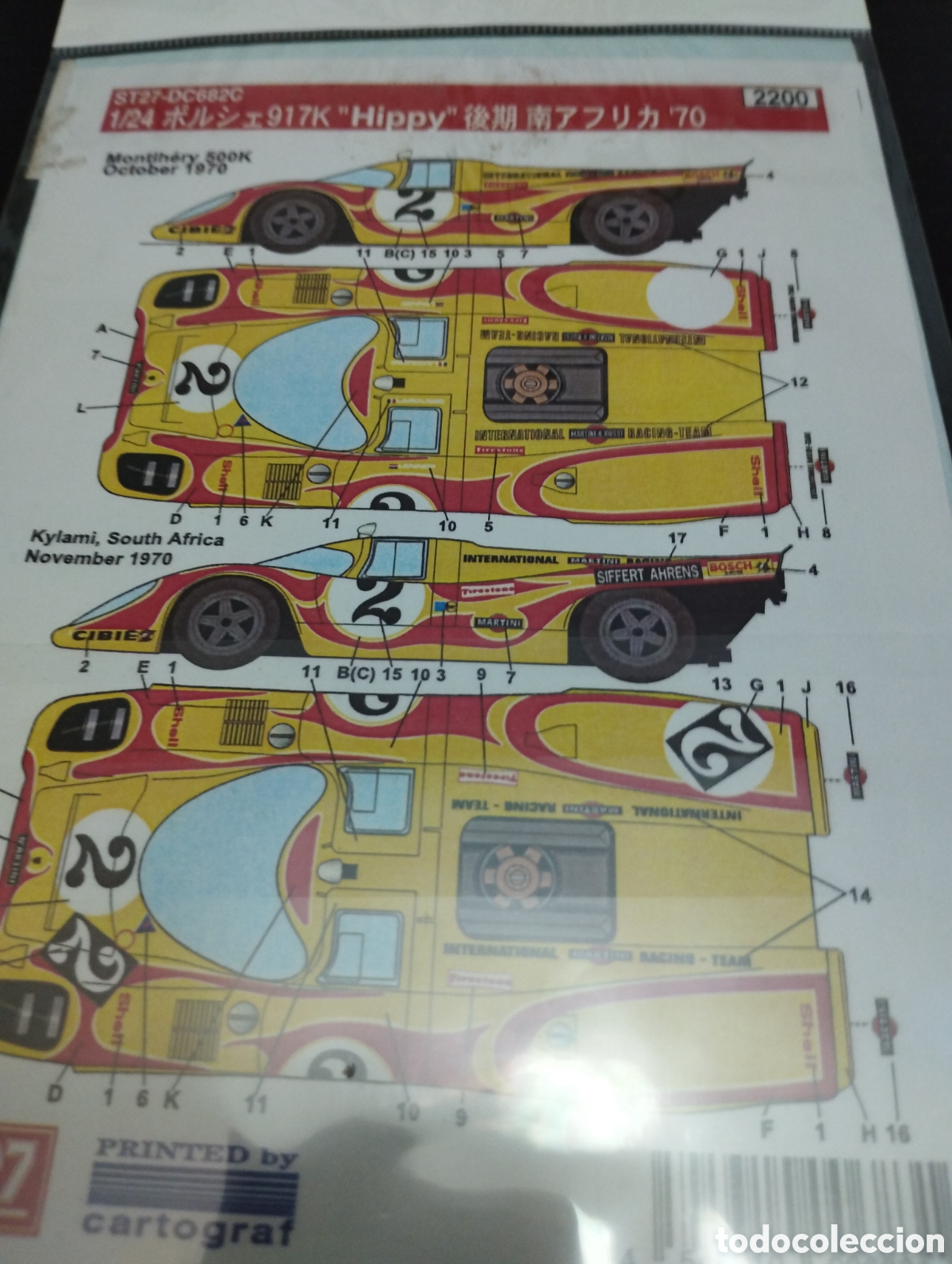 Maquetas: STUDIO27 - PORSCHE 917K HIPPY 1970 DC682C - Foto 2