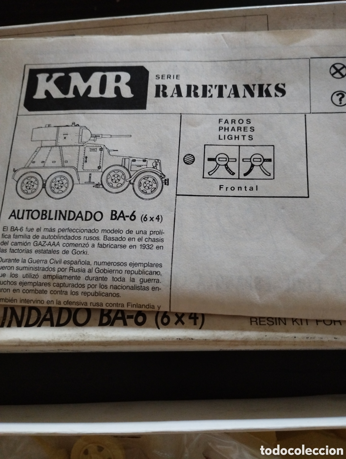 Maquetas: KMR - AUTOBLINDADO BA-6 1/35 T014 - Foto 3