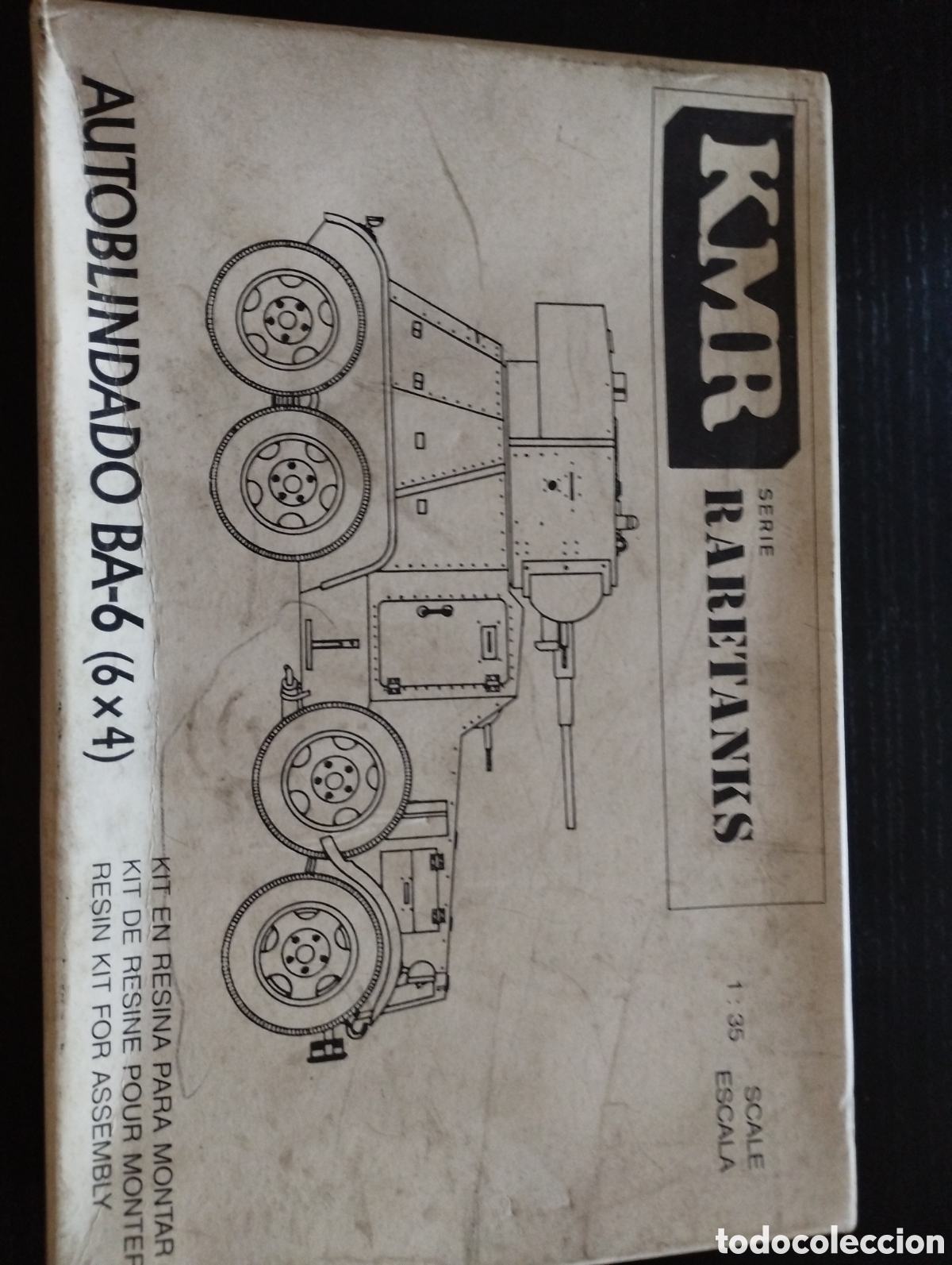 Maquetas: KMR - AUTOBLINDADO BA-6 1/35 T014 - Foto 1