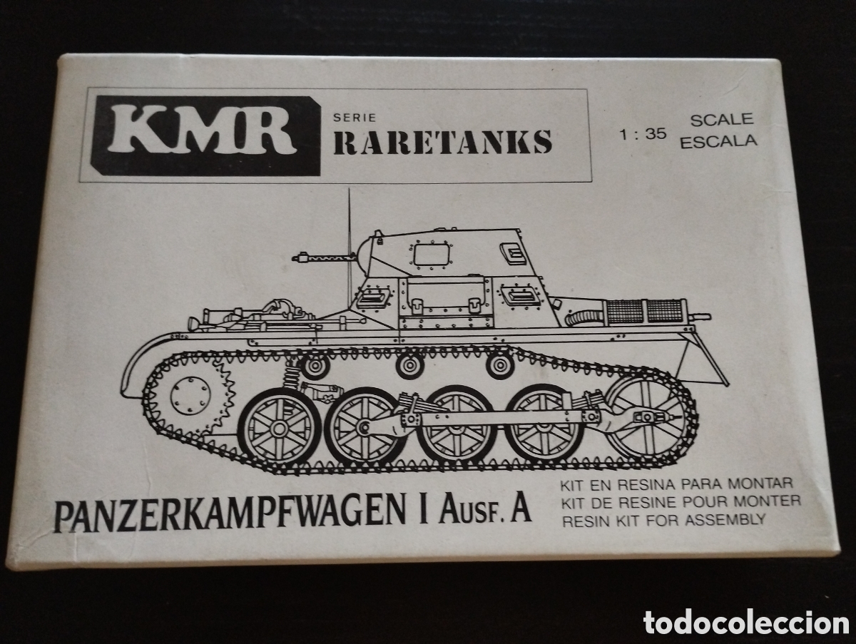 Maquetas: KMR - PANZERKAMPFWAGEN I AUSF A 1/35 T025 - Foto 1