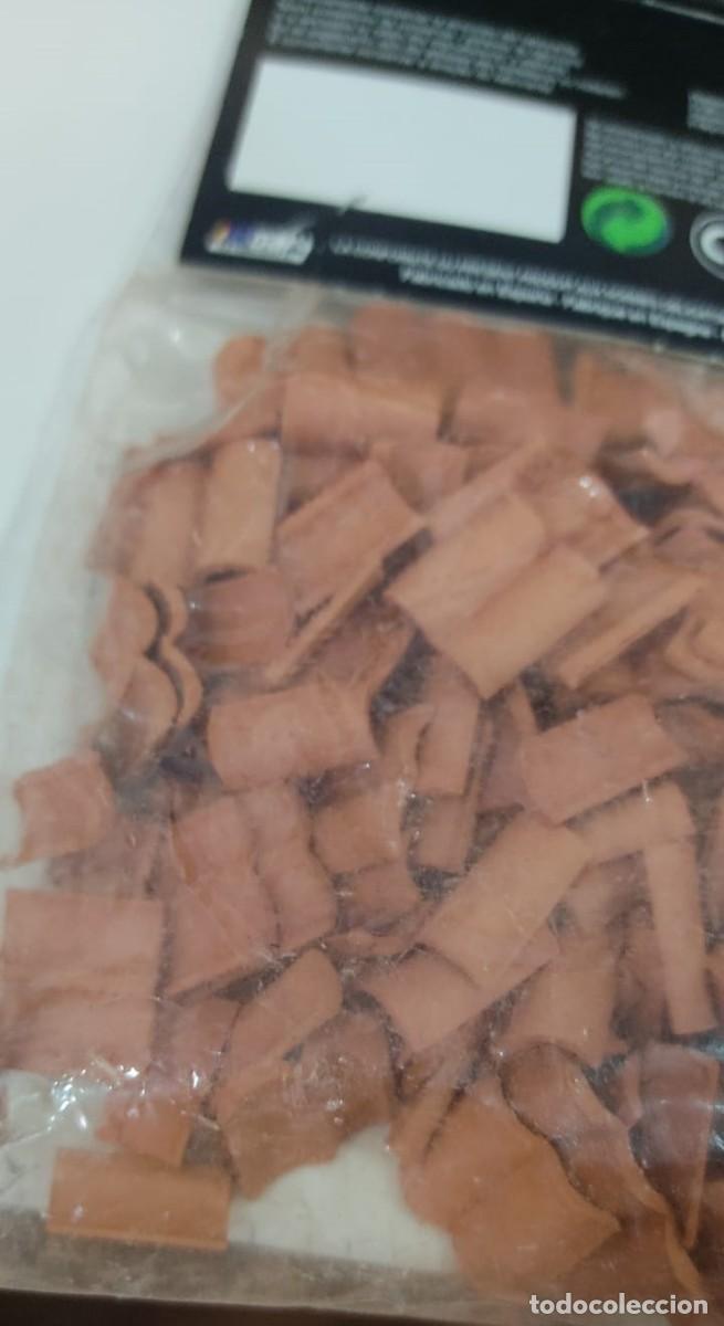 Maquetas: BOLSA CON TEJAS ROJAS 100 gramos - Foto 2