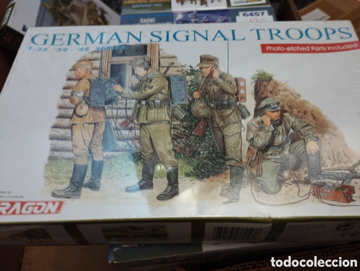 Maquetas: DRAG&Oacute;N - GERMAN SIGNAL TROOPS 1/35 6053 - Foto 1